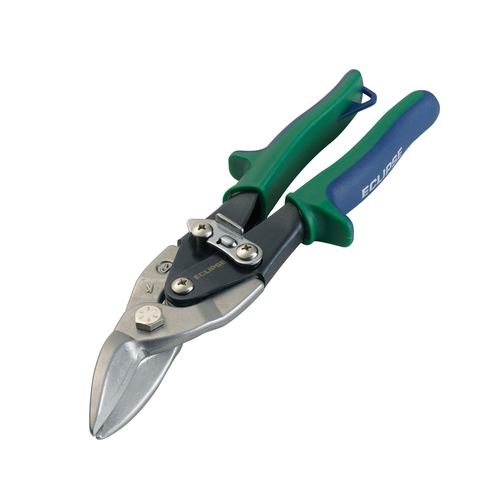 Eclipse Pro Tools Aviation Snip Right & Straight Cut 250mm - Green