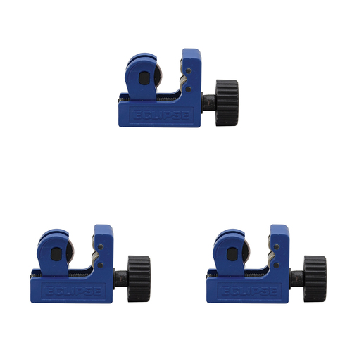 3PK Eclipse Pro Tools Mini Tube/Pipe Cutter 3-22mm - Blue