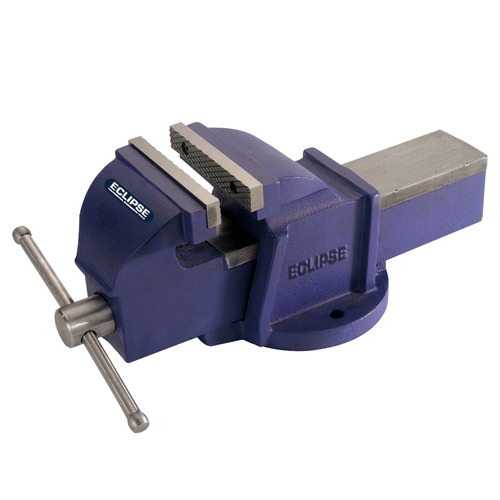 Eclipse Pro Tools Vice Mechanics 100mm Clamping Tool Cast Iron - Blue