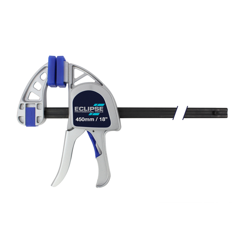 Eclipse Pro Tools One-Handed Clamp 300kg/450mm Reversible Clamping Force