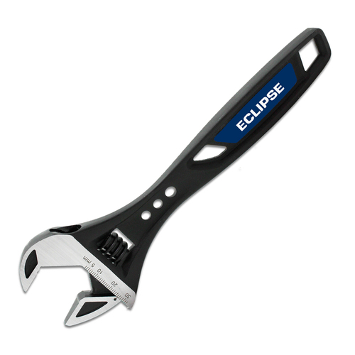 Eclipse Pro Tools Tri-Grip Adjustable Steel Wrench 200mm - Black