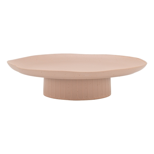 Ecology Portsea Footed Round Cake Stand 32cm Blush