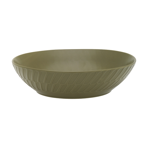 Ecology Portsea Shallow Serving Round Bowl 27cm Kelp