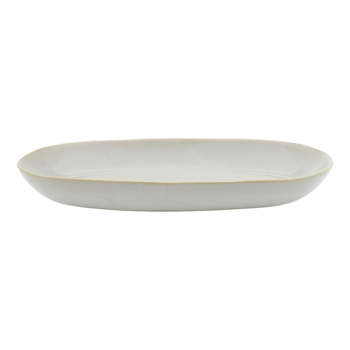 Ecology Ottawa Shallow Serveware Oval Bowl 36x21cm Oyster