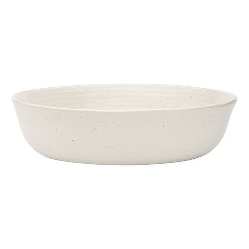 Ecology Ottawa Calico 22cm Stoneware Dinner Bowl - Cream