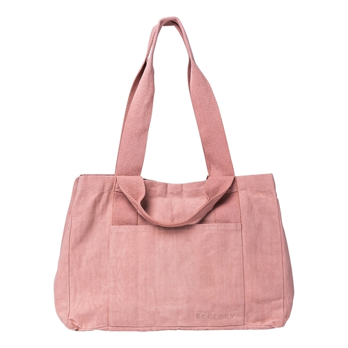 Ecology Voyage Cotton Versatile Tote Bag Blush Small 40cm