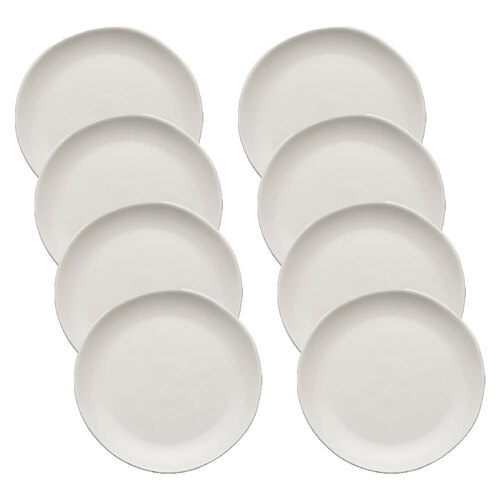 8PK Ecology Elegant Kitchenware Porcelain Haven Side Plate 21cm