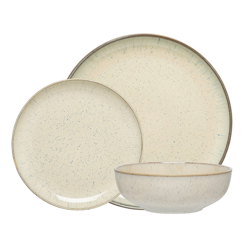 12pc Ecology Element Stoneware Dinner Set Round - Doe