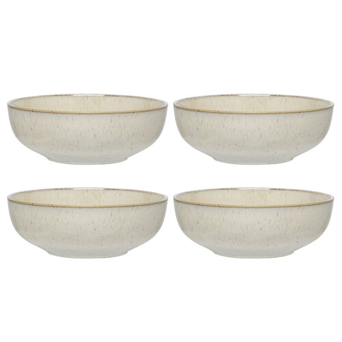 4PK Ecology Element 18cm Stoneware Soup Bowl Round - Doe