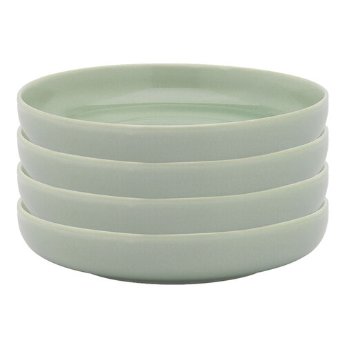 4PK Ecology Element 22cm Stoneware Dinner Bowl Round - Dew