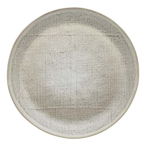 Ecology Dinnerware Stoneware Linen Serving Plate 33cm Birch