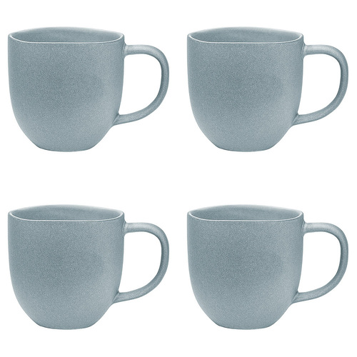 4PK Ecology Dwell Drinking Tea/Coffee Mug 340ml - Pebble