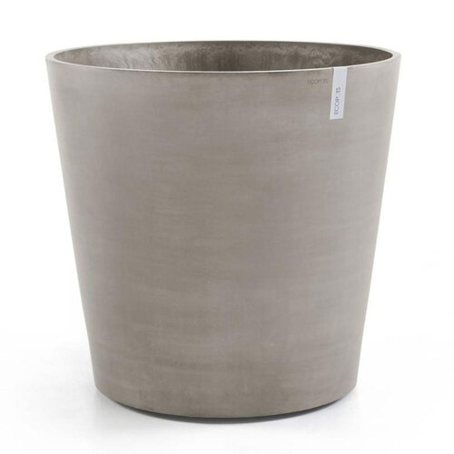 Ecopots Amsterdam Wheels 80cm Home Decor Garden Plant Pot Taupe