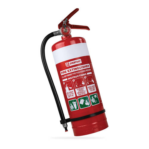 Everyday 2.5kg Dry Powder Fire Extinguisher 4A:40B:E