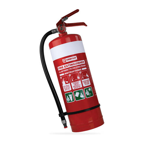 Everyday 4.5kg Dry Powder Fire Extinguisher 6A:60B:E