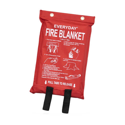 Everyday Fire Blanket 1.2m x 1.8m Essential Survival Safety