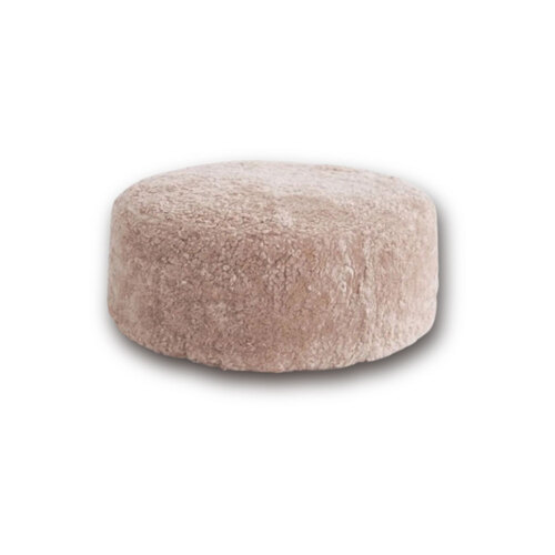 Huxford Grove The Jamieson Sheepskin Ottoman Pouffe 50cm - Nappa