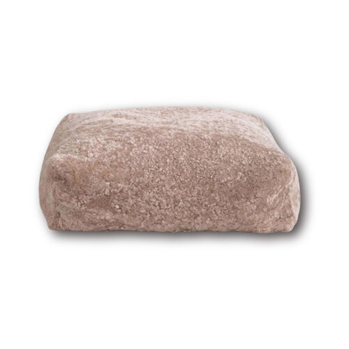 Huxford Grove The Moroccan Sheepskin Ottoman Pouffe 65cm - Nappa