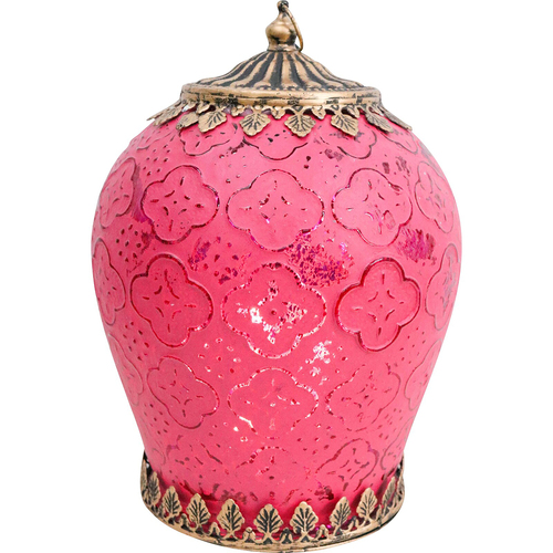 LVD Lantern LED Foil X-Large Raspberry Sour Decorative Lighting Home Decor