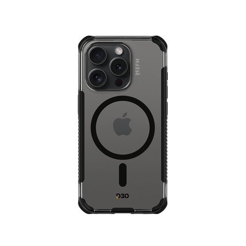 EFM Cayman D3O Bio Phone Case For Apple iPhone 16 - Carbon