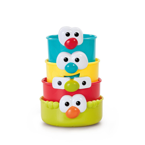 ELC Funny Faces Bath Beakers Toy 6m+