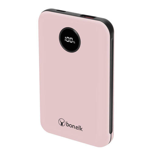 Bonelk 10000mAh Mini Power Bank PD20W/QC 22.5W - Pink