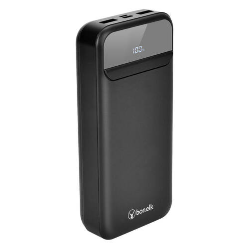 Bonelk 20000mAh Power Bank Pro PD20W/QC 22.5W - Black