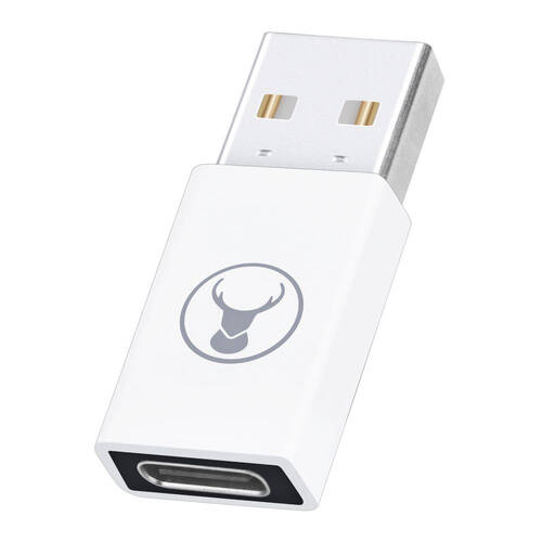 Bonelk 5Gbps USB-A to USB-C 3.0 Adapter/Connector - White