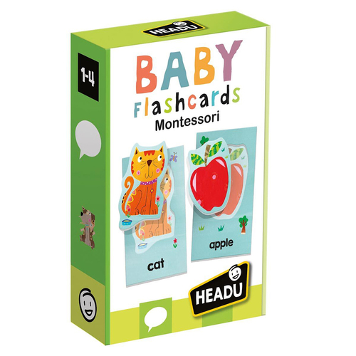 Headu Montessori Baby Flashcards Kids/Toddler Fun Activity 1-4y