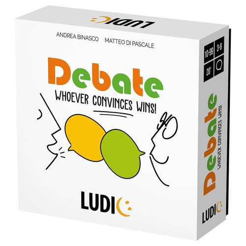 Ludic Debate Whoever Convinces Wins Card Game 10y+