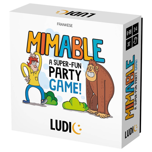 Ludic Mimable Fun Party Cards Kids Family Game 6y+