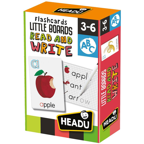 Headu Flashcards Little Boards Read & Write Kids Activity Kit 3-6y