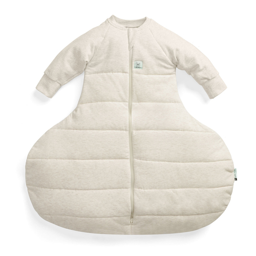 ErgoPouch Jersey Bag Long Sleeve TOG 3.5 Size 8-24 Months - Oatmeal Marle