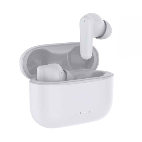 Laser TWS Bluetooth In-Ear Earbuds w/ Wireless Charging Case - White