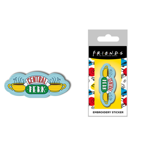 Friends TV Central Perk Fabric Iron-On Novelty Gift Decorative Patch