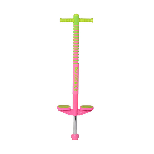 Flybar Maverick 95cm Pogo Stick Jumping Toy Kids Pink Green