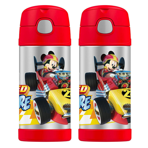 2PK Thermos 355ml Funtainer Vacuum Insulated Drink Bottle Mickey