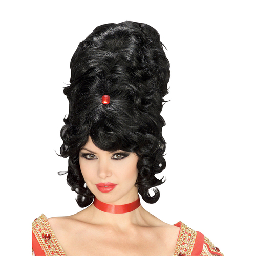 Rubies Beehive Wig Adult/Girls Costume Party Accessory Black