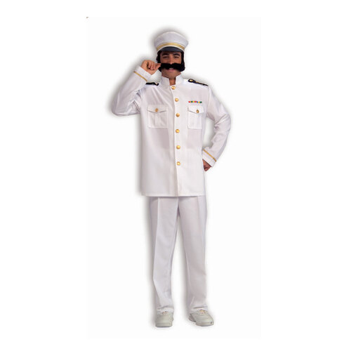 Forum Novelties Navy Captain Adult Dress Up Costume Size STD