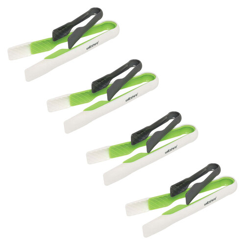 4 x 3pc Wiltshire Kitchen Cookware/Serveware Textured Tongs