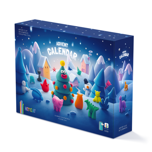 Hey Clay Advent Calendar Kids/Childrens Play Toy 3+