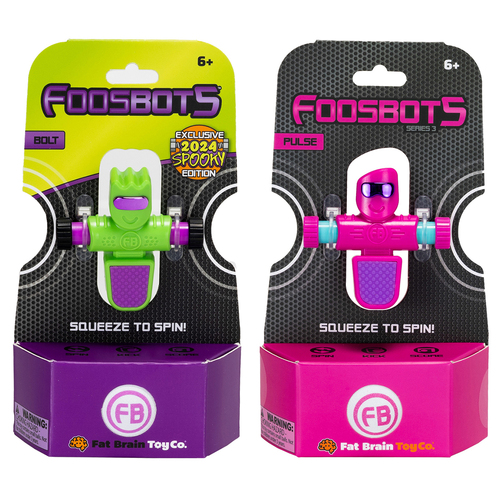 Foosbots Series 3Pulse pink And Spooky edition Kids/Childrens Play Toy Set 6+