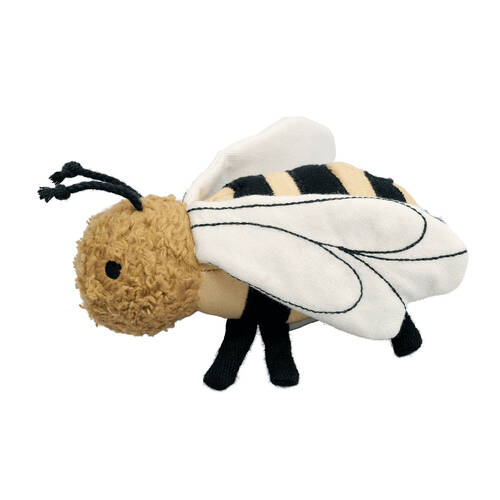 Fabelab Organic Soft Cotton Rattle Bolette the Bee Baby/Infant Toy 17cm 0y+