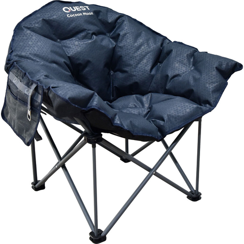 Quest Outdoors Cocoon Moon Camp Chair - Midnight Blue