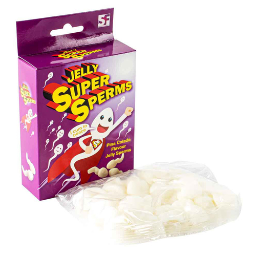 Jelly Super Sp*rms Adults Sweets Candy Bucks/Hens Confectionery 18+