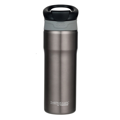 THERMOcafe Vacuum Insulated Tumbler Portable Travel Mug Smoke 450ml