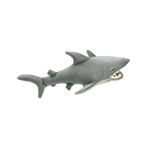 Folkmanis Sea Shark Hand Puppet 56x15cm Kids Toy - Grey 3y+