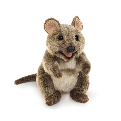 Folkmanis Quokka Hand Puppet Kids/Children Toy Brown 3y+