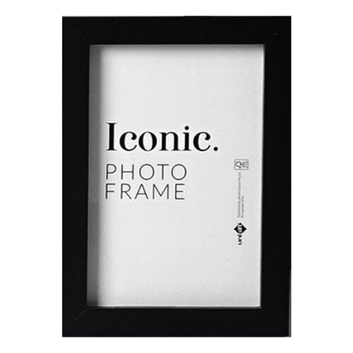 Unigift A2 Iconic MDF Acrylic Photo Frame Picture Holder - Black