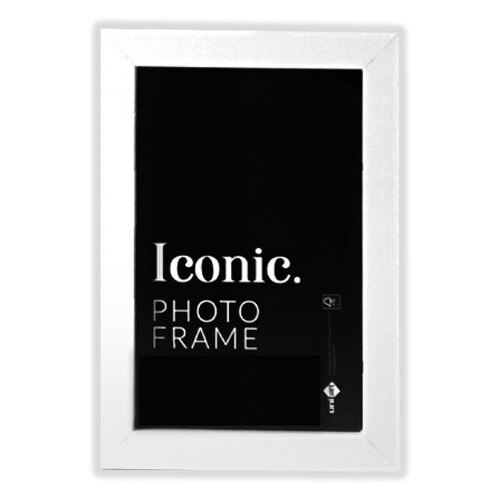 Unigift A2 Iconic MDF Acrylic Photo Frame Picture Holder - White